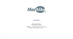 Desktop Screenshot of macalike.be